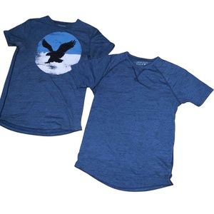 Blue American Eagle Outfitters Men’s T-Shirt Bundle